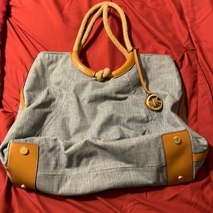 Blue Jean Michael Kors purse